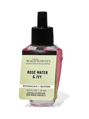 Bath & Body Works Rosewater And Ivy Wallflower Diffuser Fragrance Refill 0.8 fl oz / 24 ml - Image 1 of 2