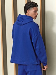 Cobalt Blue EDIT Zip Up Hoodie - Image 3 of 8