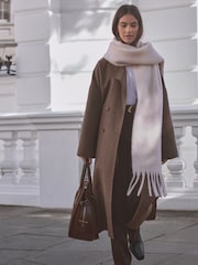 Chocolate Brown Leather Premium Grab Bag - Image 3 of 13