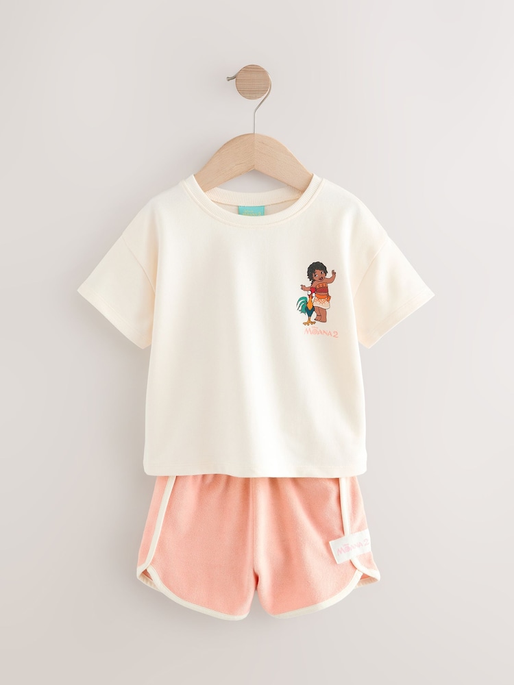 Cream Moana Top and Shorts Set (3mths-7yrs) - Image 5 of 9