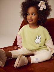 Green Colour Block Miffy Sweatshirt and Leggings Set (3mths-7yrs) - Image 2 of 8
