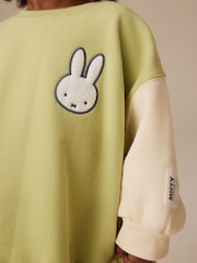Green Colour Block Miffy Sweatshirt and Leggings Set (3mths-7yrs) - Image 4 of 8