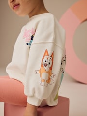 Cream Bluey Sweatshirt and Leggings Set (12mths-7yrs) - Image 4 of 8