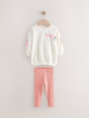 Cream Bluey Sweatshirt and Leggings Set (12mths-7yrs) - Image 5 of 8