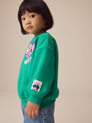 Green Minnie Mouse Sweatshirt (3mths-7yrs) - Image 4 of 8