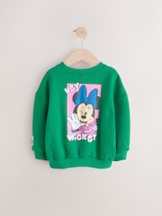 Green Minnie Mouse Sweatshirt (3mths-7yrs) - Image 6 of 8