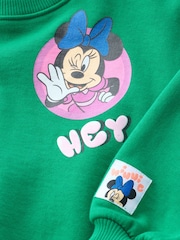 Green Minnie Mouse Sweatshirt (3mths-7yrs) - Image 7 of 8