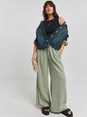 Simply Be Black Flower Cut-Out Tank - Image 3 of 4