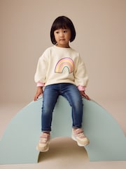 Cream Rainbow Sweatshirt (3mths-7yrs) - Image 3 of 9