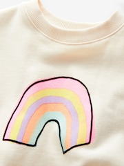 Cream Rainbow Sweatshirt (3mths-7yrs) - Image 6 of 9