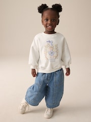 White Fairy Crew Sweatshirt (3mths-7yrs) - Image 2 of 8