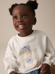 White Fairy Crew Sweatshirt (3mths-7yrs) - Image 4 of 8