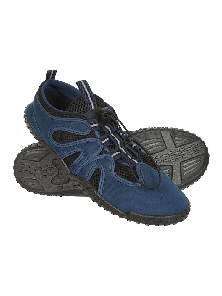 Mountain Warehouse Blue Mens Ocean Adjustable Water Shoes - Image 3 of 8