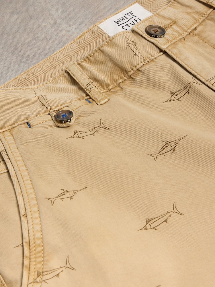 White Stuff Natural Swordfish Chino Shorts - Image 7 of 7 White Stuff Natural Swordfish Chino Shorts - Image 7 of 7