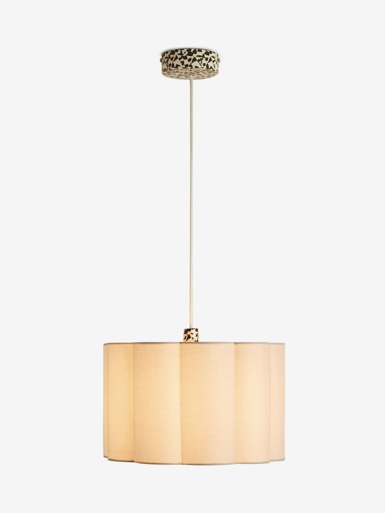 Nina Campbell Green Chester Pendant Light - Image 5 of 5