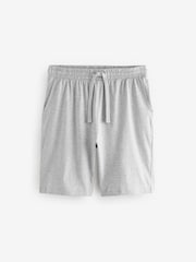 Blue/Grey Jersey Pyjamas Shorts Set - Image 10 of 13