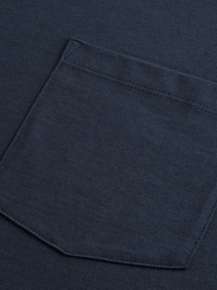 Blue/Grey Jersey Pyjamas Shorts Set - Image 13 of 13
