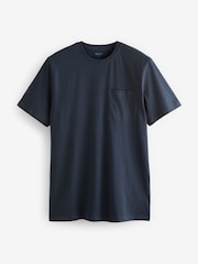 Blue/Grey Jersey Pyjamas Shorts Set - Image 9 of 13