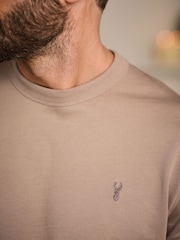 Neutral 100% Cotton Lightweight Crew Neck Sweatshirt - Image 5 of 9