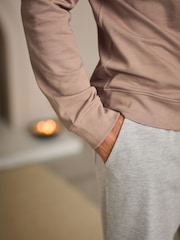 Neutral 100% Cotton Lightweight Crew Neck Sweatshirt - Image 6 of 9