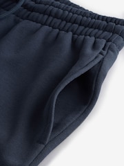 Black/Navy Blue Heavyweight Joggers 2 Pack - Image 12 of 13