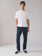 Black/Navy Blue Heavyweight Joggers 2 Pack - Image 4 of 13
