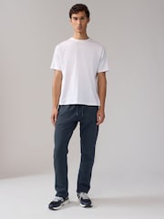 Black/Navy Blue Heavyweight Joggers 2 Pack - Image 6 of 13