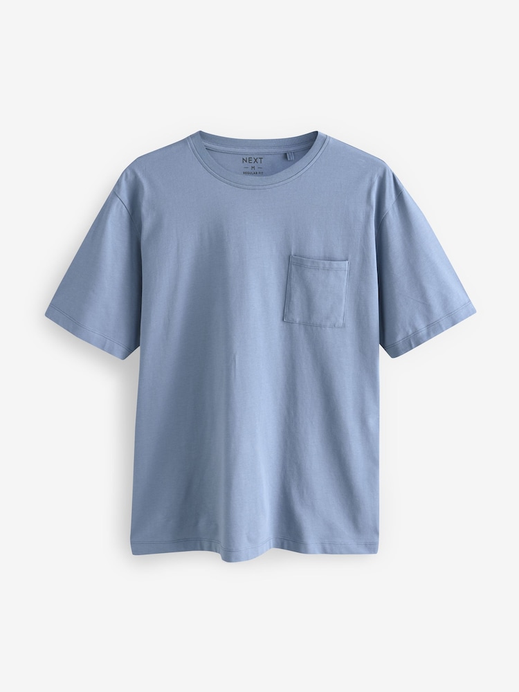 Bleu marine/Gris/Bleu - Ensemble pyjama short en jersey 3 Pack - Image 11 of 17