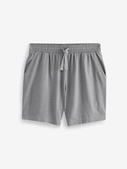 Navy Blue/Grey/Blue Jersey Pyjamas Shorts Set 3 Pack - Image 12 of 17