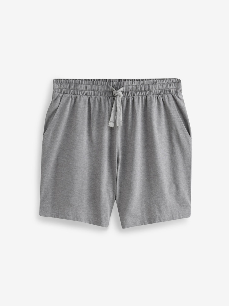 Bleu marine/Gris/Bleu - Ensemble pyjama short en jersey 3 Pack - Image 12 of 17