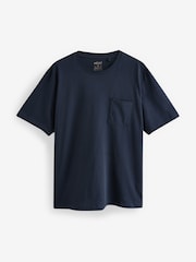Navy Blue/Grey/Blue Jersey Pyjamas Shorts Set 3 Pack - Image 13 of 17