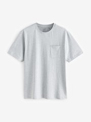 Navy Blue/Grey Cuffed Cuffed Pyjamas 2 Pack - Image 8 of 12