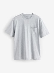 Bleu marine/gris - Cuffed 100% Cotton Pyjamas 3 Pack - Image 12 of 14