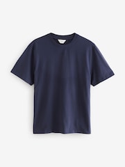 Blue Stripe Short Sleeve Jersey Pyjamas Set - Image 7 of 10