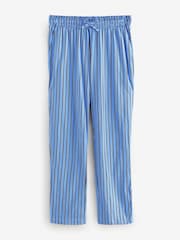 Blue Stripe Short Sleeve Jersey Pyjamas Set - Image 8 of 10