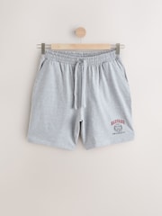Black/Grey Harvard Jersey Short Pyjama Set - Image 9 of 11