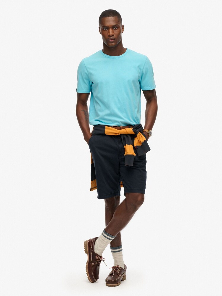 Superdry Blue Classic Essential Relaxed T-Shirt - Image 2 of 4