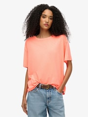 Superdry Orange Studios Dropped Shoulder T-Shirt - Image 1 of 4
