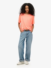 Superdry Orange Studios Dropped Shoulder T-Shirt - Image 2 of 4