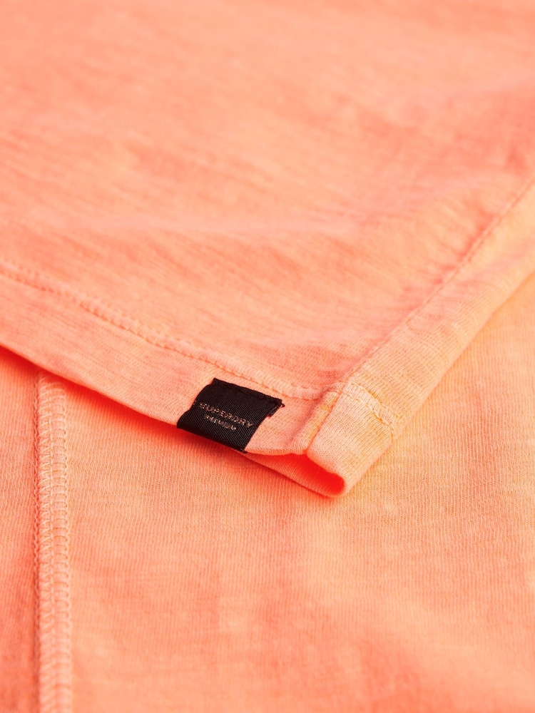 Superdry Orange Studios Dropped Shoulder T-Shirt - Image 4 of 4