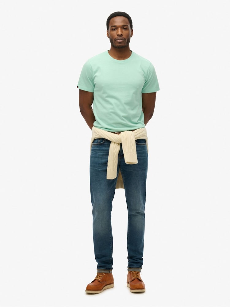 Superdry Green Classic Essential Relaxed T-Shirt - Image 2 of 5