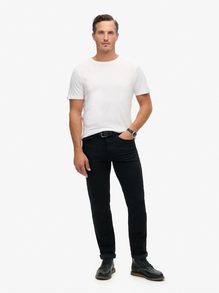 Superdry White Classic Essential Relaxed T-Shirt - Image 2 of 5