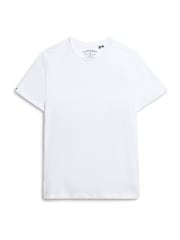 Superdry White Classic Essential Relaxed T-Shirt - Image 4 of 5