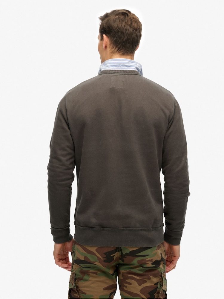 Carbón - Superdry Athletic Essential Loose Fit Hoodie - Imagen 2 de 5