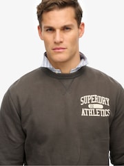 Carbón - Superdry Athletic Essential Loose Fit Hoodie - Imagen 4 de 5
