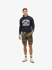 Azul - Superdry Athletic Essential Loose Fit Hoodie - Imagen 4 de 9