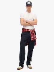 Superdry Blue Athletic Essentials Straight Fit Joggers - Image 1 of 7