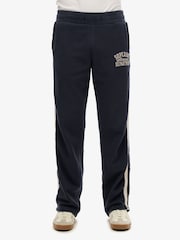 Superdry Blue Athletic Essentials Straight Fit Joggers - Image 4 of 7