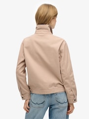 Superdry Brown 100% Cotton Corduroy Collar Ranch Jacket - Image 2 of 5