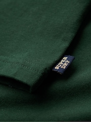 Verde esmalte - Superdry Athletic Graphic Ringer 100% Cotton T-Shirt - Imagen 6 de 6